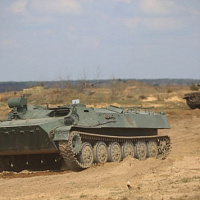 Завершающая стадия слаживания минометной батареи