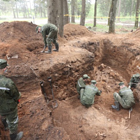 Под Минском найдено захоронение времен Великой Отечественной войны
