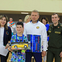 Во Дворце игровых видов спорта «Уручье» прошёл очередной этап волонтерского проекта «В мире армейского спорта»