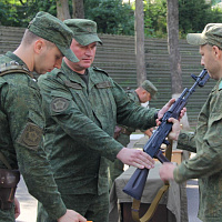 В рамках мобилизационного учения военнообязанные присягнули на верность Республике Беларусь