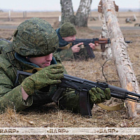 Продолжаются занятия с военнообязанными, призванными из запаса