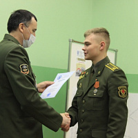 Определены победители национального этапа VII Международной олимпиады курсантов по военной истории