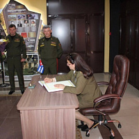 Военная академия приняла почётных гостей