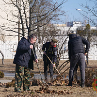 Субботник в Осиповичах