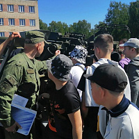 Продолжается работа по военно-патриотическому воспитанию