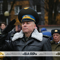 Военную присягу приняли новобранцы 50-й смешанной авиабазы и 49-й радиотехнической бригады