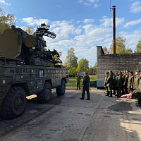 Курсанты в гостях у зенитчиков