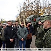 В Военной академии Республики Беларусь прошёл день открытых дверей