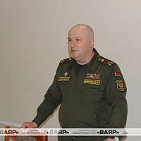 Чествование военнослужащих в Гродненском гарнизоне