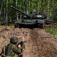 Комплексное тактическое занятие с военнослужащими нового пополнения