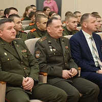 Военнослужащие 72 ОУЦ посетили Борисовское кадетское училище Минской области