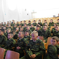 Открытие оздоровительного лагеря «Патриот»