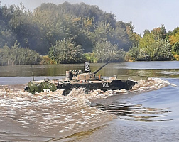 Водная преграда преодолена