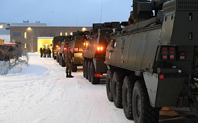 Военный контингент вооруженных сил Бельгии прибыл в Эстонию