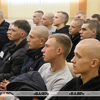 Прошла торжественная церемония отправки призывников Минской области в Вооруженные Силы