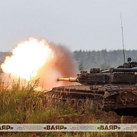 Военнослужащие танкового подразделения 19 омбр выполнили упражнение контрольных стрельб