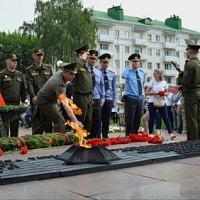 В Барановичах почтили память Героев