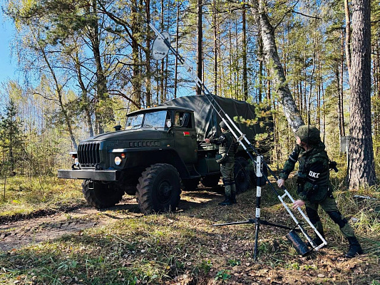 Тактико-специальные занятия в 36 дмостбр