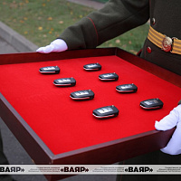 Парк Минской военной комендатуры пополнился новой автомобильной техникой