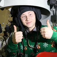 Сюрприз для юных «танкистов»