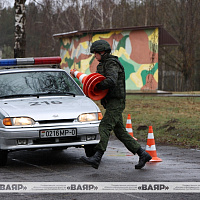 Отборочное состязание на конкурс «Дорожный патруль»