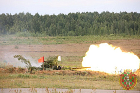 Под Борисовом завершилось командно-штабное учение с военнообязанными