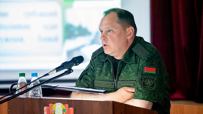 На базе воинских частей ЗОК начались сборы офицеров, прибывших из высших военных заведений Беларуси и России