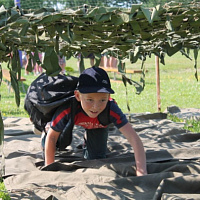 На празднике у зенитчиков