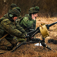 Гвардейцы 120 омбр совершенствуют свои навыки на полигоне Осиповичский