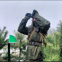 Тактическое учение с одним из подразделений 377 зрп