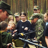 Праздник для воспитанников военно-патриотического клуба «Надёжная опора»