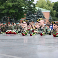 Торжественная церемония закрытия спортивно-патриотической игры «Зарничка»