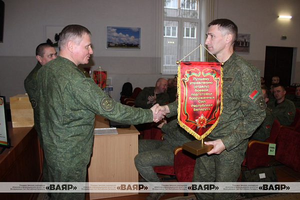 Сегодня прошли мероприятия завершающего дня сбора по боевой подготовке