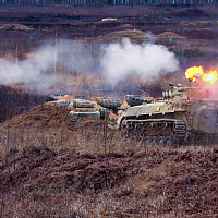 Занятия по огневой подготовке с курсантами Военной академии