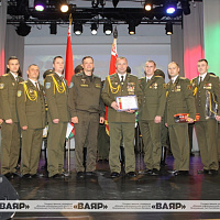 Торжественное собрание, посвященное 15-летию со дня образования 1-го зенитного ракетного полка ВВС и войск ПВО