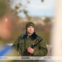 В 120 зрбр состоялся ритуал принятия Военной присяги военнообязанными, призванными из запаса