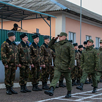 Прощание с воинской частью