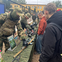 Белорусские военнослужащие активно участвуют в военно-патриотическом воспитании молодёжи