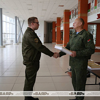  Чествование военнослужащих, выслуживших установленные сроки службы