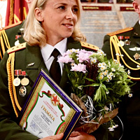 Присвоены очередные воинские звания