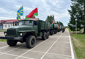 Военнослужащие Вооружённых Сил Республики Беларусь присоединились к уборочной кампании