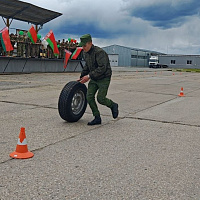 В Жодино отметили День военного автомобилиста