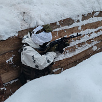 Военнослужащие 19 омбр отрабатывают нормативы боевой подготовки