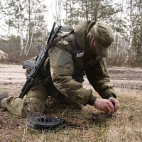 Комплексные контрольные занятия с брестскими десантниками