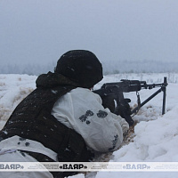 На Гожском полигоне проходят занятия по боевой подготовке с военнослужащими 6 омбр