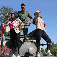 В рамках акции «Дорогой Победы»