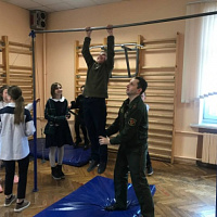 В гостях у минских суворовцев