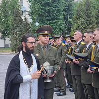 На военном факультете в БГУ состоялся очередной выпуск офицеров