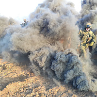 Продолжаются тактические занятия с военнослужащими 11 омбр