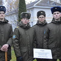 Церемония чествования военнослужащих в 49 ртбр